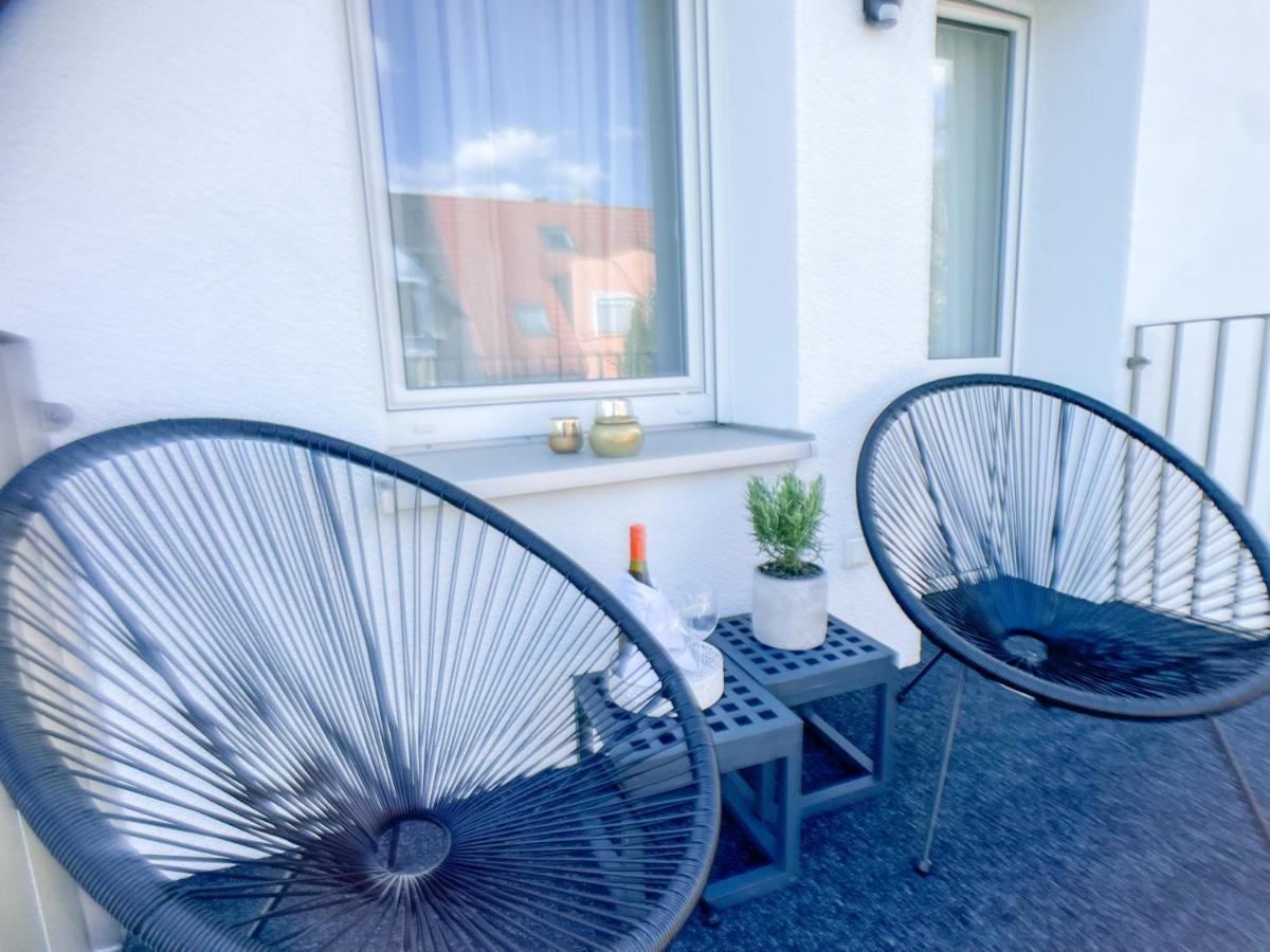 M-Style 02 Apartment Mit Balkon 24H Self-Check-In, Free Parking, Netflix Нюрнберг Экстерьер фото